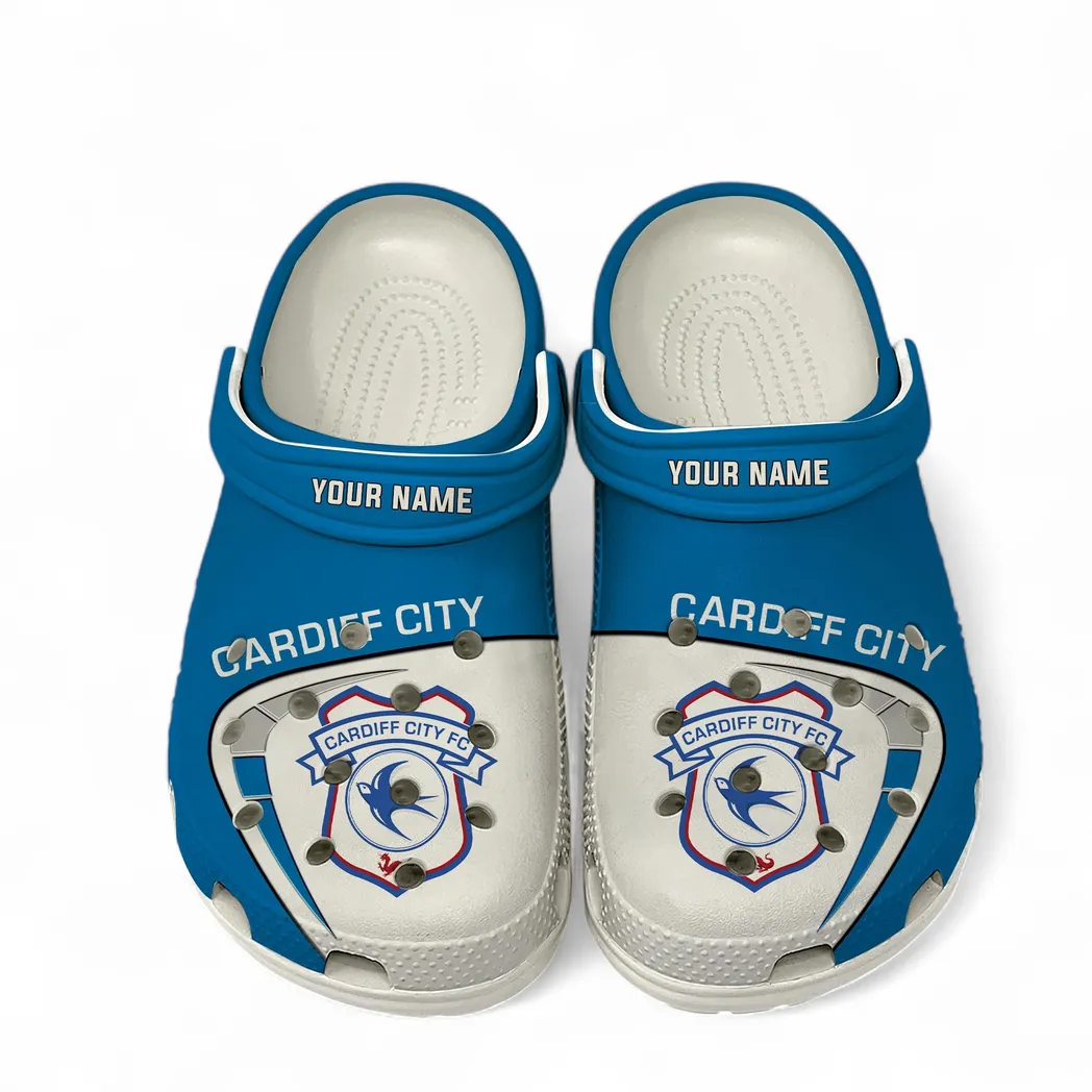 Cardiff City Crocs, All Over Print Crocs Cardiff City EPL1904232519