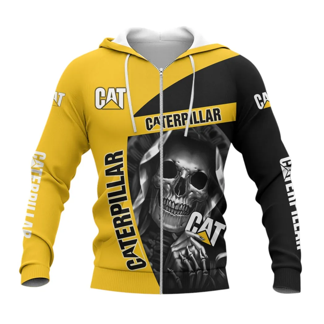 Caterpillar Inc Zipper Hoodie, Gift For Caterpillar Inc Lovers, Gift For Him, Husband, Boyfriend CAR6702212527