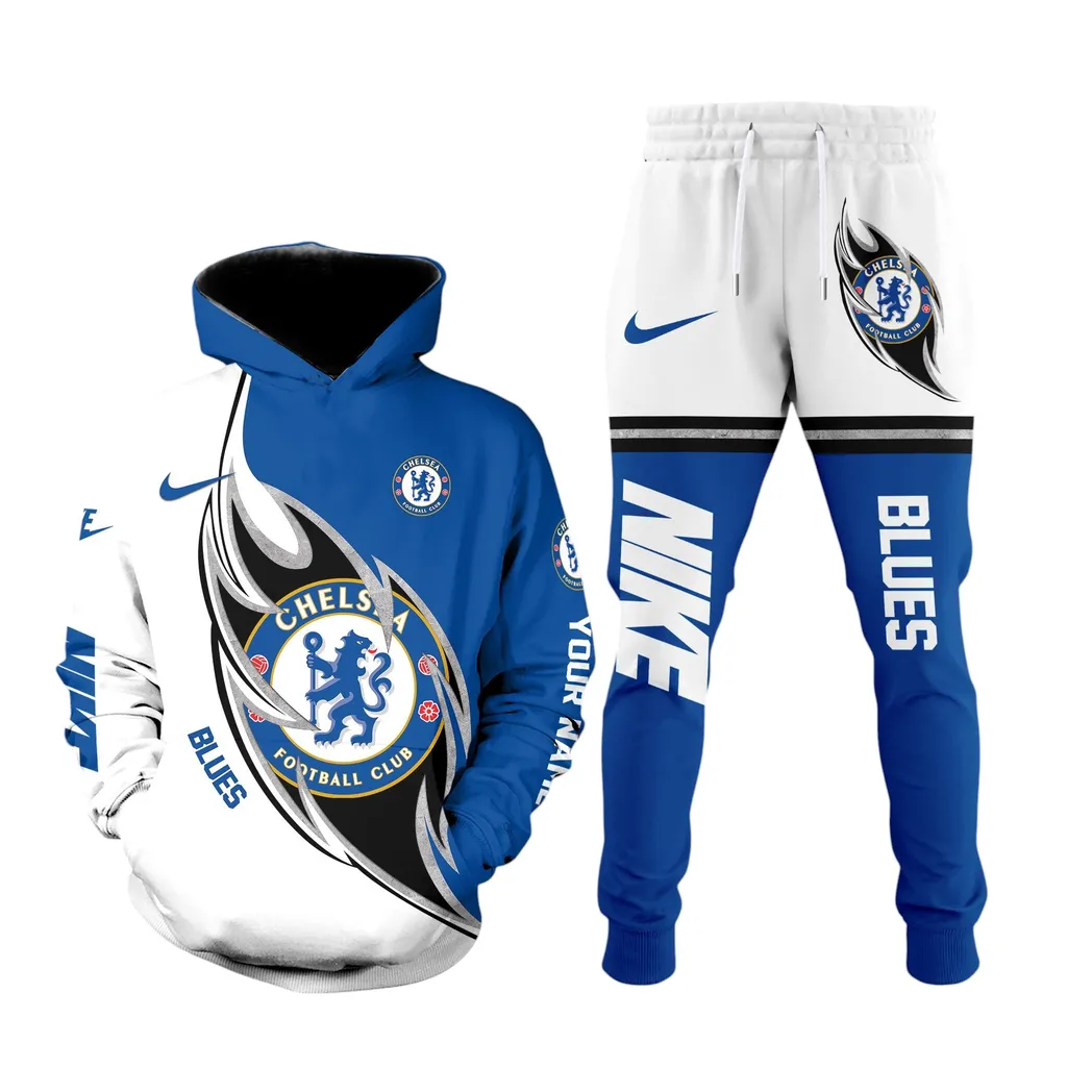 Chelsea EPL Hoodie Sweatpants Set SPO0203007, Gift For Fan Chelsea