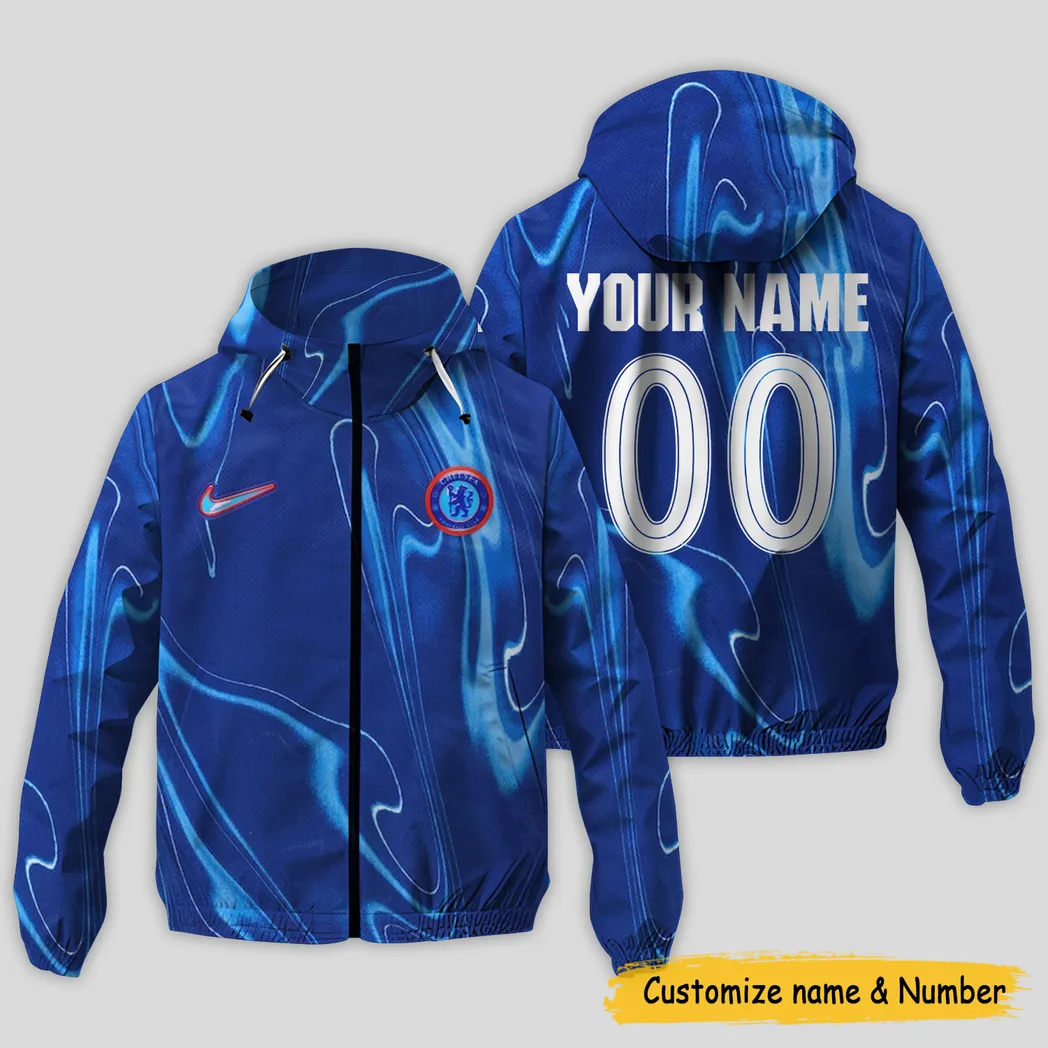 Chelsea  EPL Windbreaker Jacket SPO0503003, Gift For Fan Chelsea