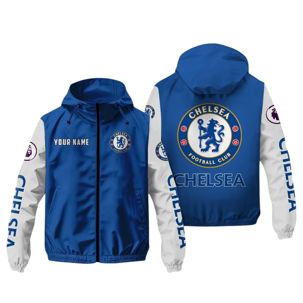 Chelsea EPL Windbreaker Jacket SPO0519006, Gift For Fan Chelsea
