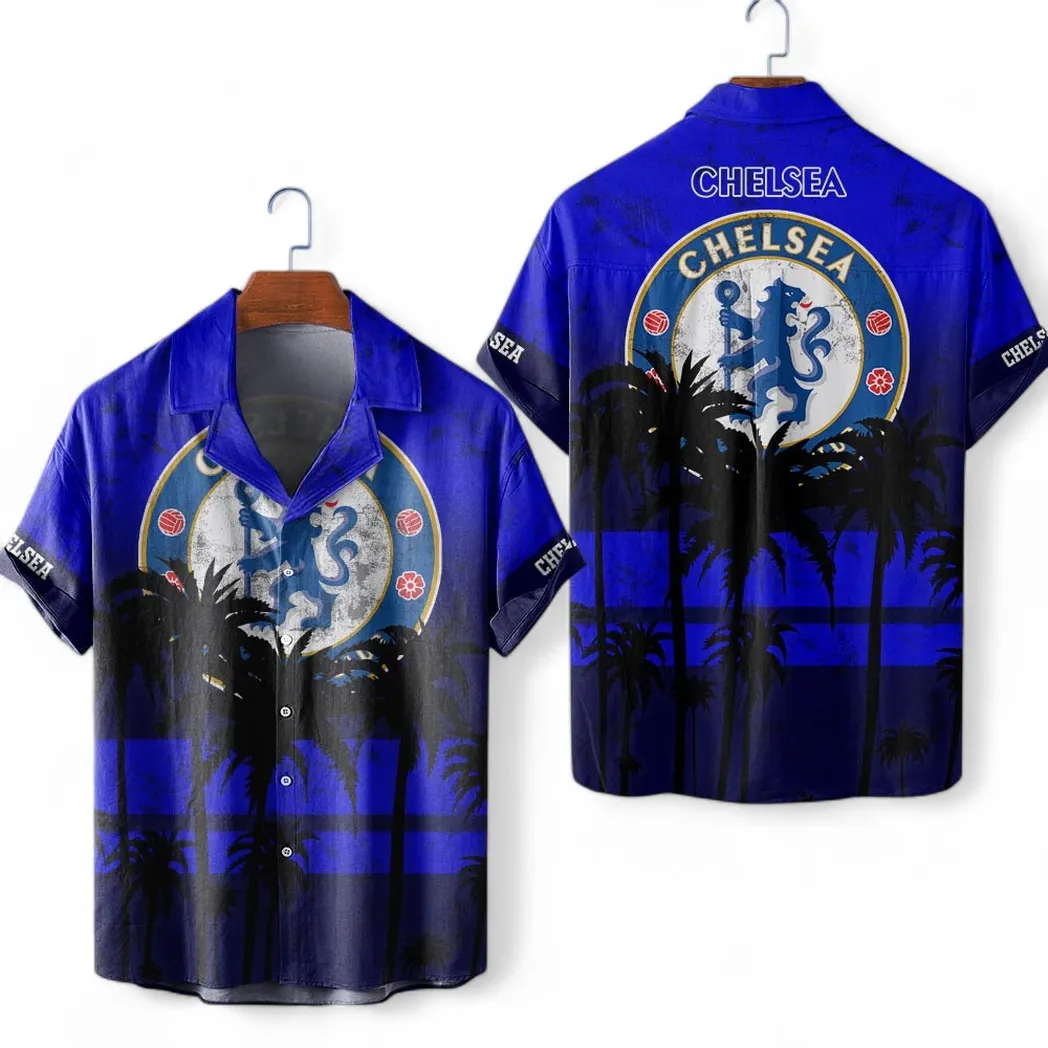 Chelsea Hawaiian Shirt For Men, All Over Print Hawaiian Shirt Chelsea EPL1004222504