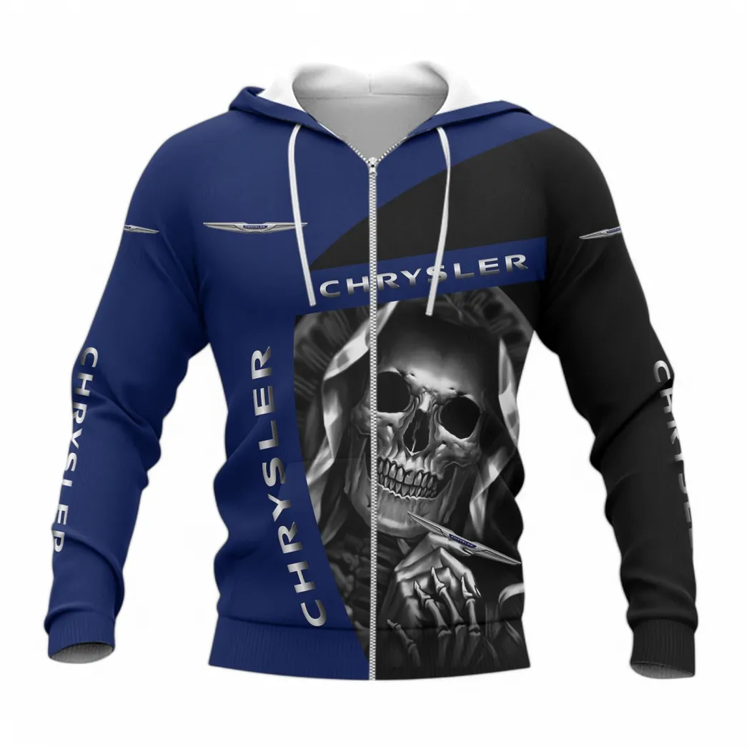 Chrysler Zipper Hoodie, Gift For Chrysler Lovers, Gift For Him, Husband, Boyfriend CAR6702212552
