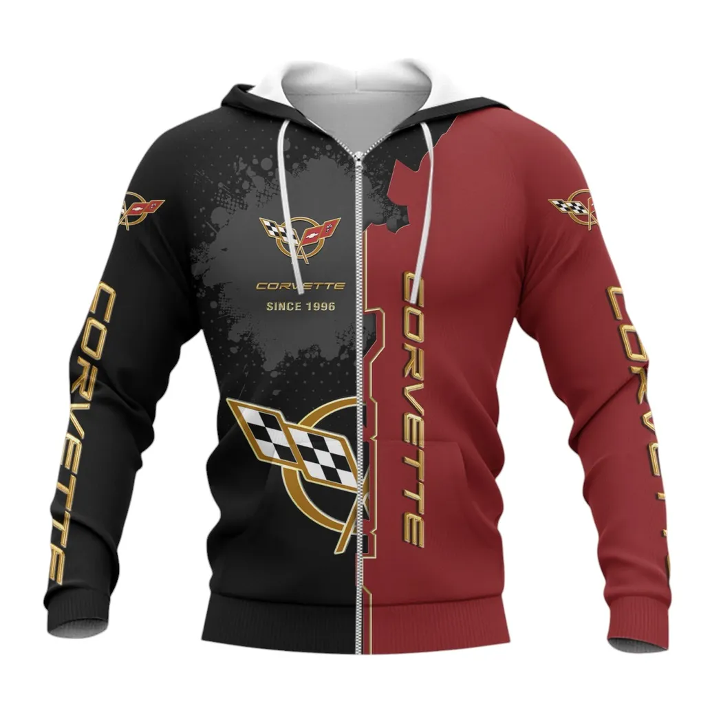Corvette C5 Zipper Hoodie, Gift For Corvette C5 Lovers, Gift For Him, Husband, Boyfriend CAR44021725017-3