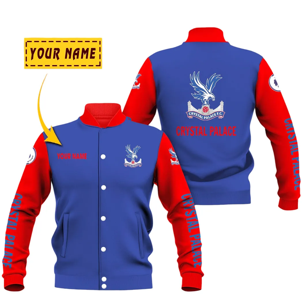 Crystal Palace EPL Baseball Jacket SPO1620008, Gift For Fan Crystal Palace
