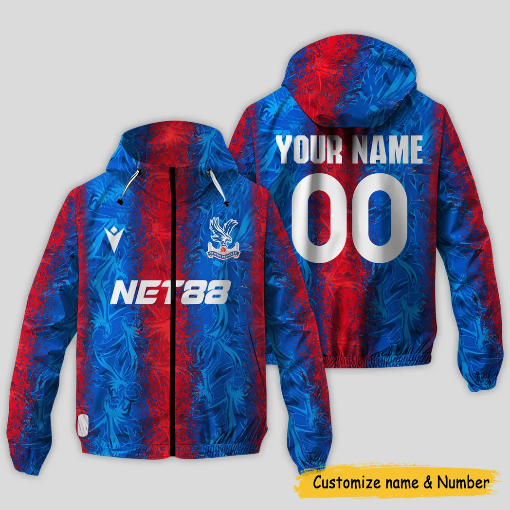 Crystal Palace  EPL Windbreaker Jacket SPO0503004, Gift For Fan Crystal Palace