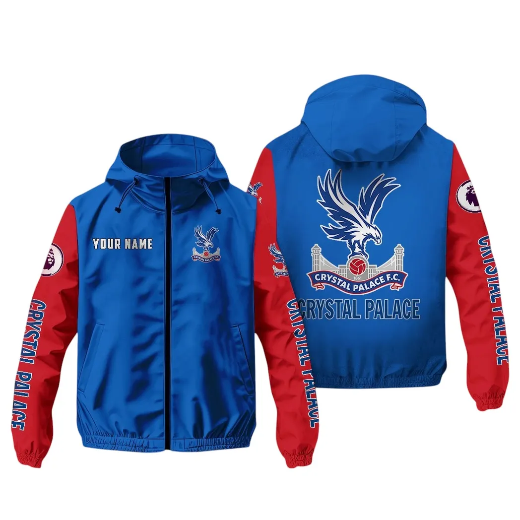 Crystal Palace EPL Windbreaker Jacket SPO0519007, Gift For Fan Crystal Palace
