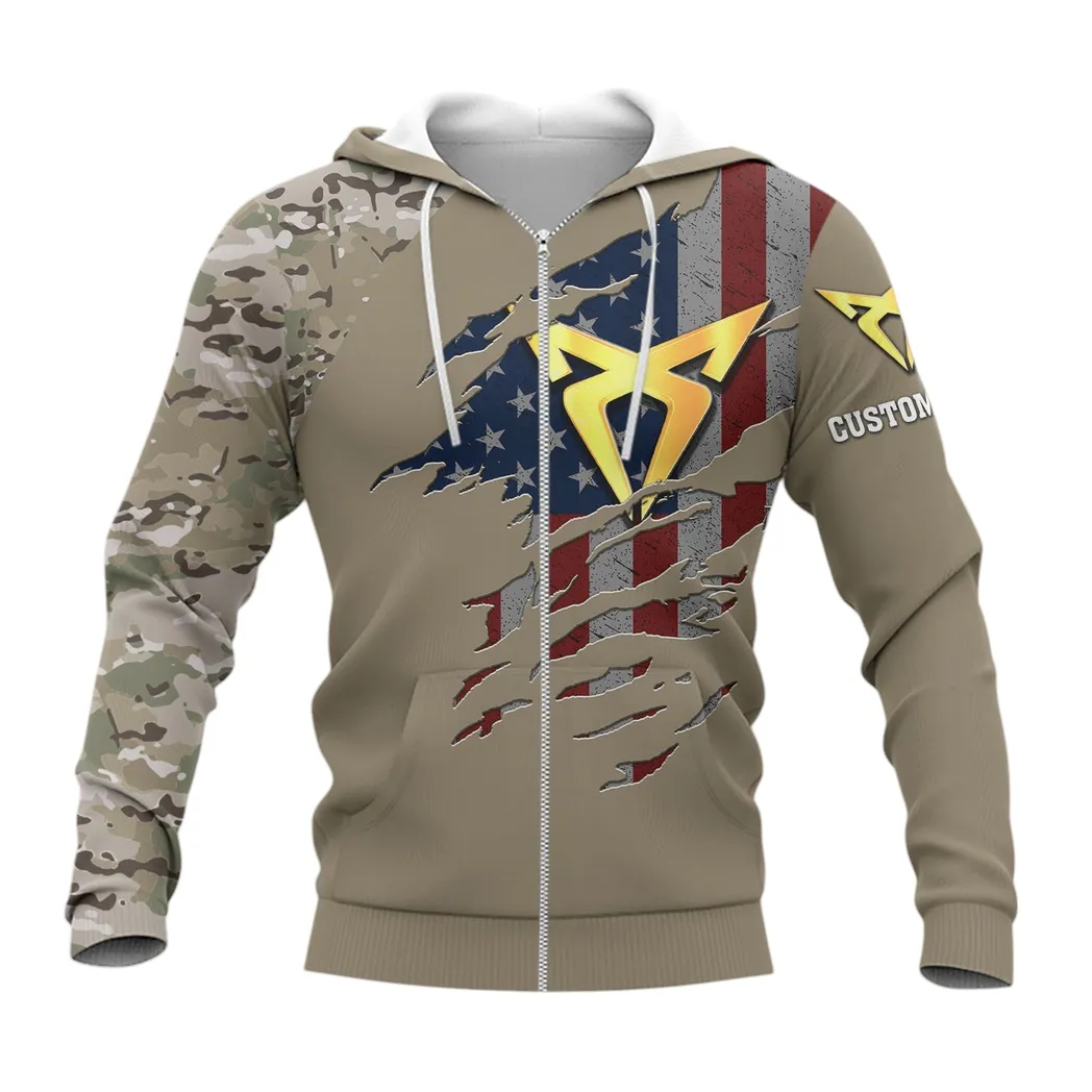 Cupra Zipper Hoodie, Gift For Cupra Lovers, Gift For Him, Husband, Boyfriend CAR46021725020-3