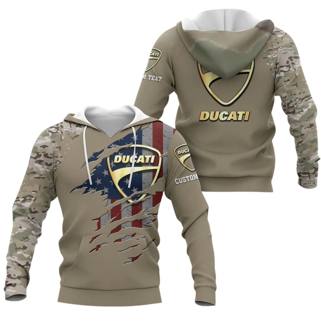 Ducati Hoodie, Gift For Ducati Lovers, Gift For Him, Husband, Boyfriend CAR46021725025-4
