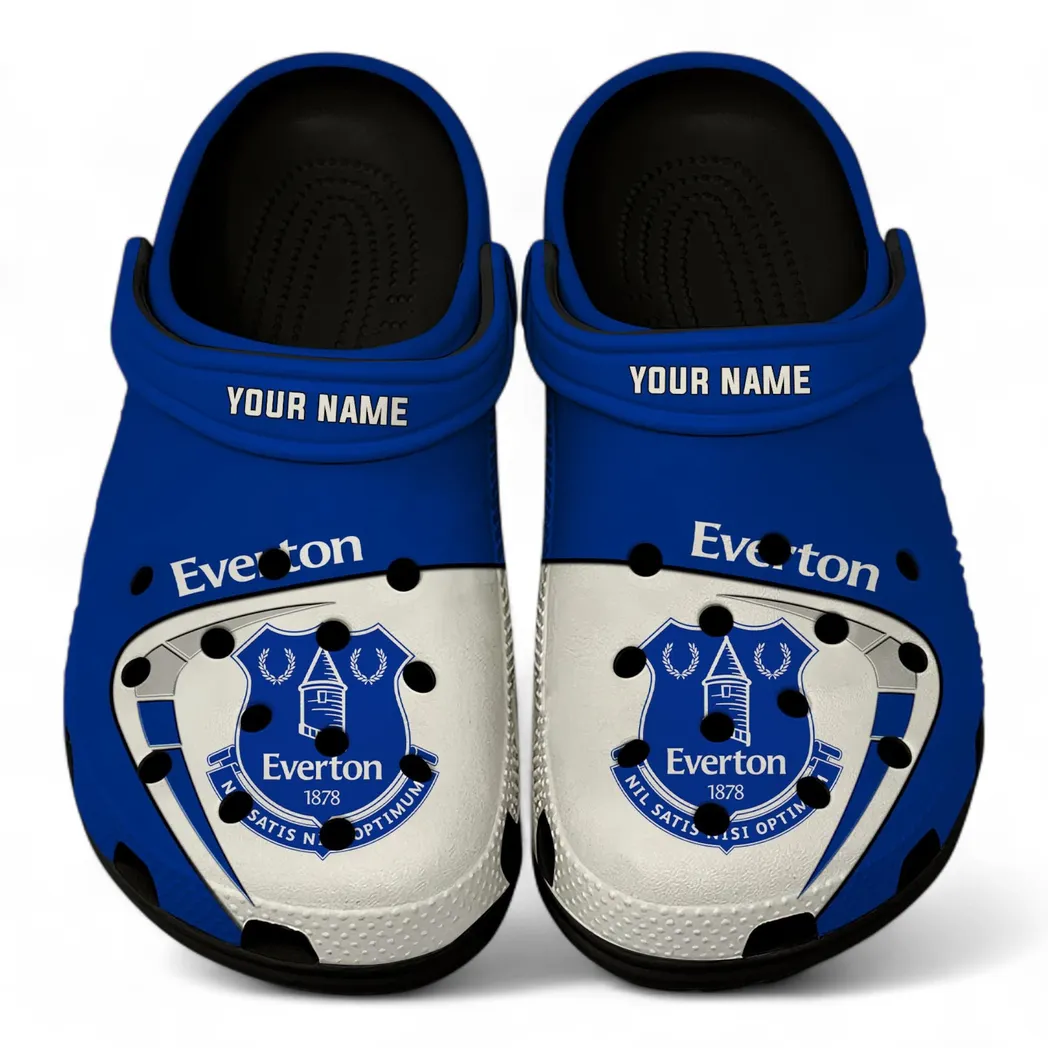 Everton Crocs, All Over Print Crocs Everton EPL1904232512