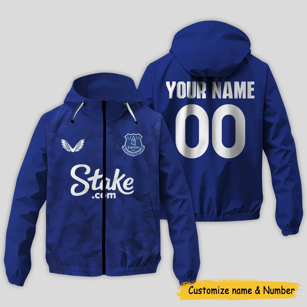 Everton  EPL Windbreaker Jacket SPO0503005, Gift For Fan Everton