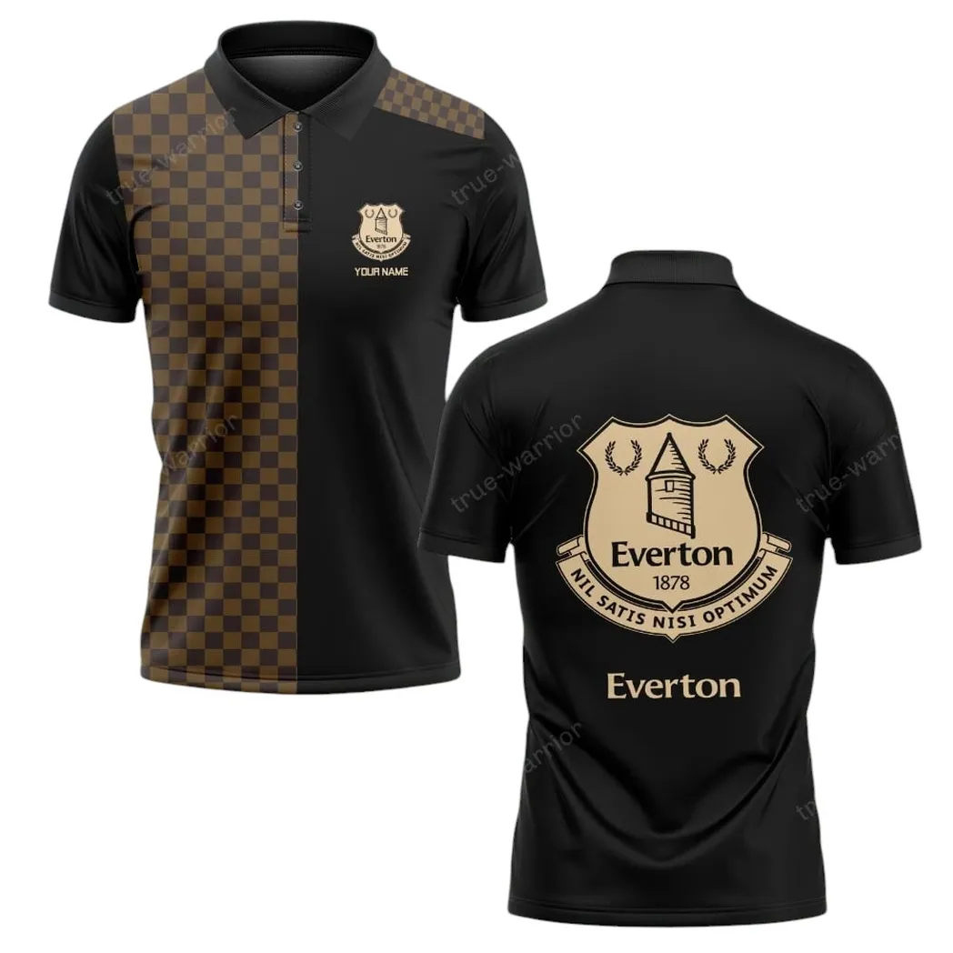 Everton Polo Shirt Classic Style Custom Name Shirt EPL03042225122