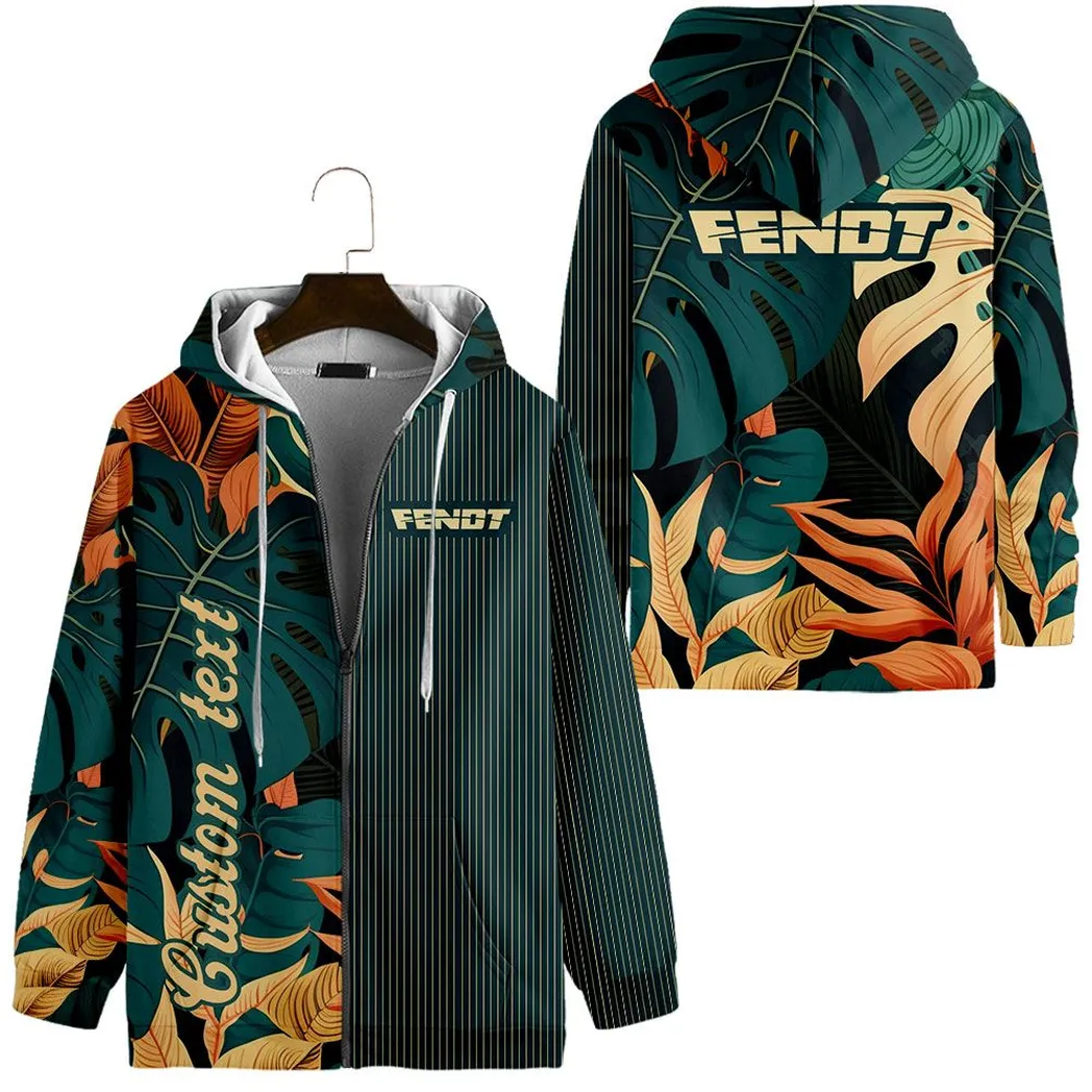 Fendt Vintage Zip Hoodie Custom All Over Print CAR434041725254