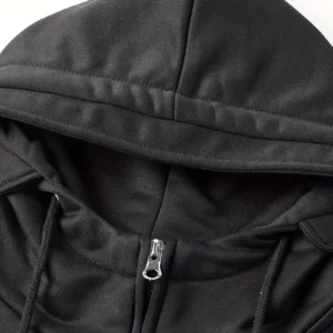 Ferrari Tactical Quarter Zip Hoodie CAR106021525026, Gifts For Men, Him, Husband, Boyfriend - Black