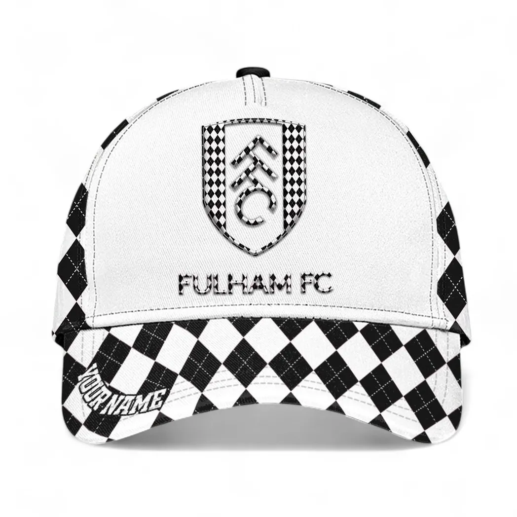Fulham Baseball Cap, All Over Print Cap Fulham EPL1504222525