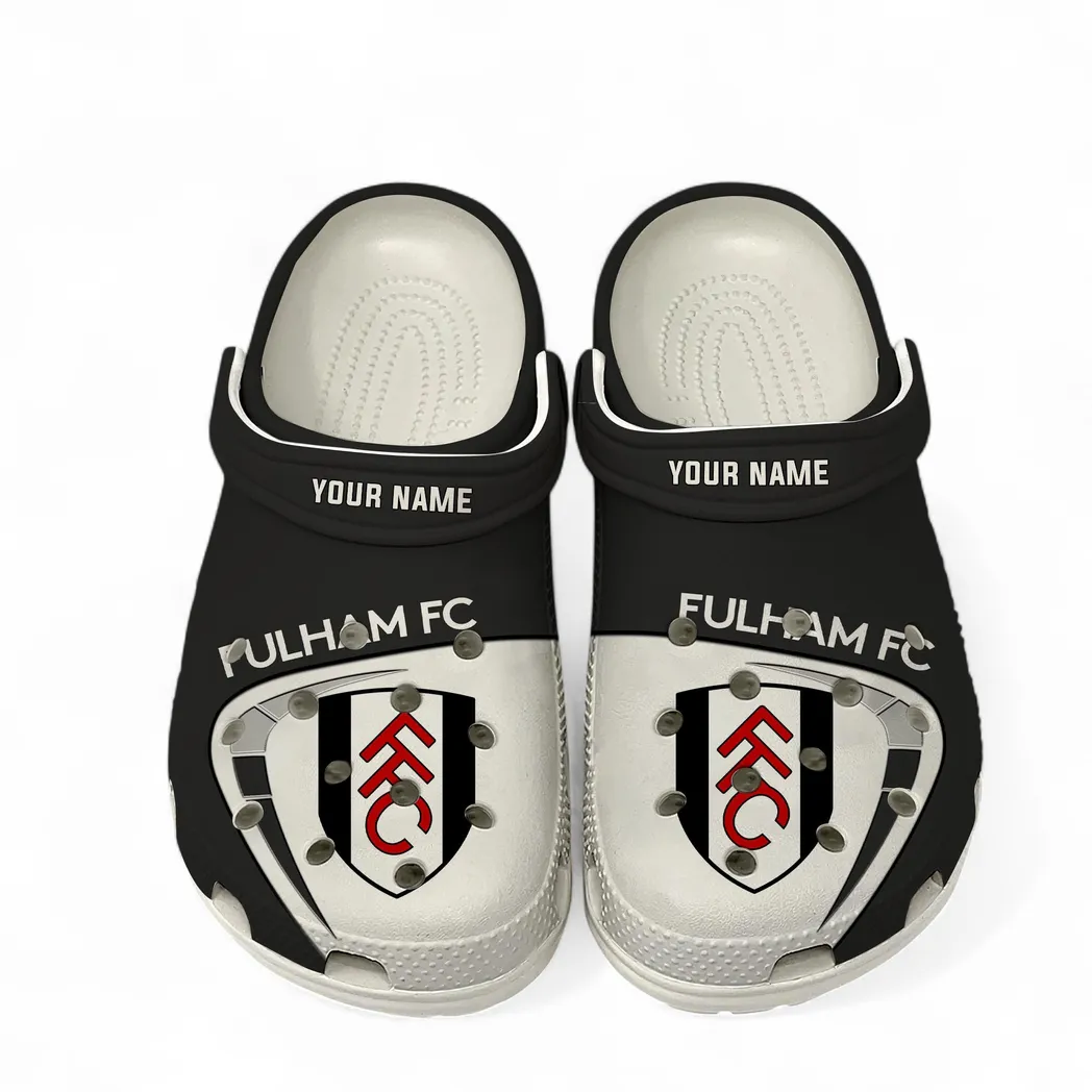 Fulham Crocs, All Over Print Crocs Fulham EPL1904232522