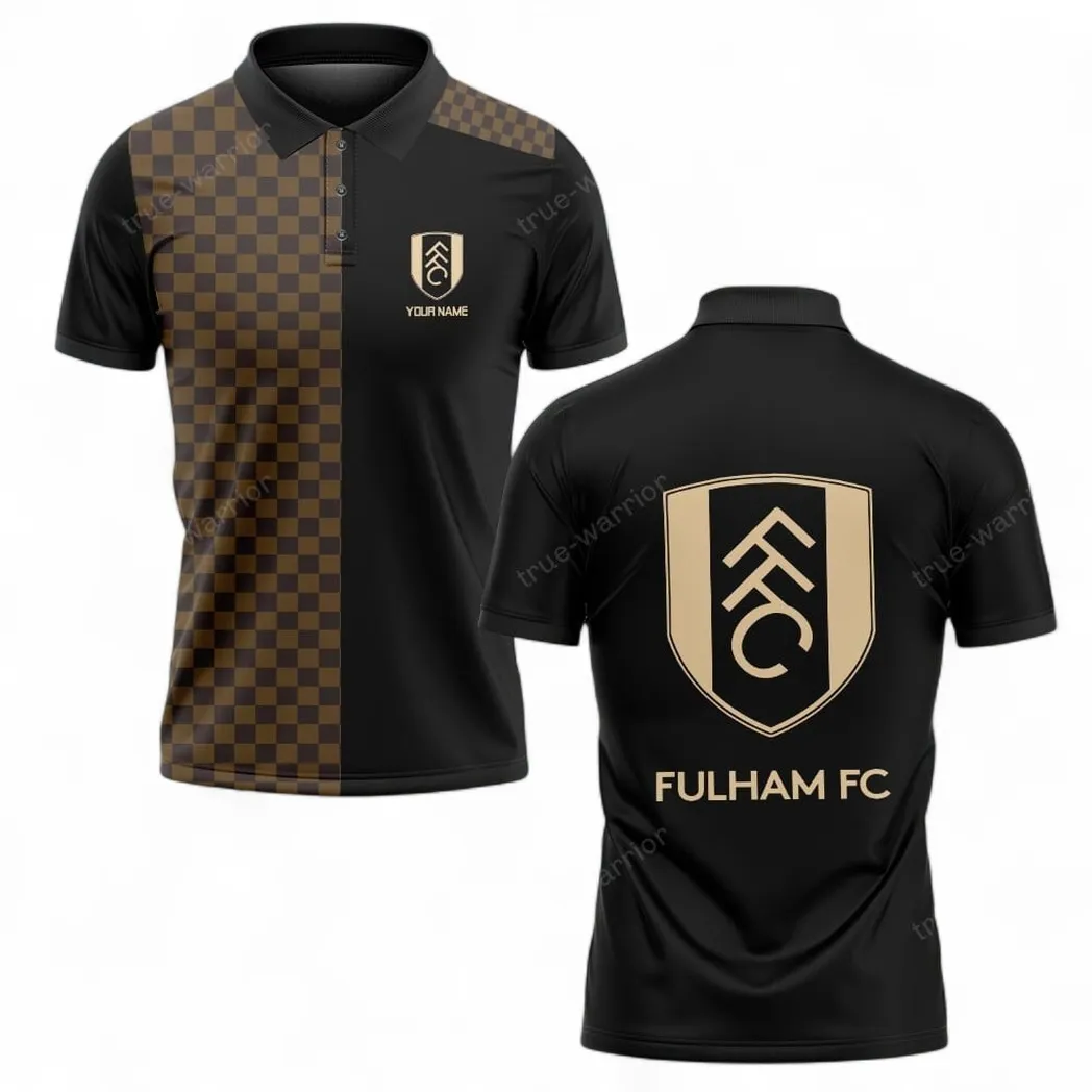 Fulham Polo Shirt Classic Style Custom Name Shirt EPL03042225115
