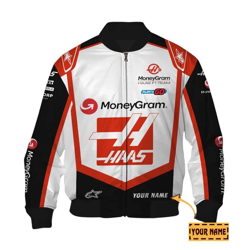 HAAS Bomber Jacket, All Over Print Bomber Jacket HAAS CAR41304142506