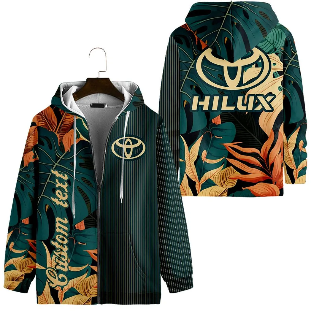 Hilux Vintage Zip Hoodie Custom All Over Print CAR434041725267