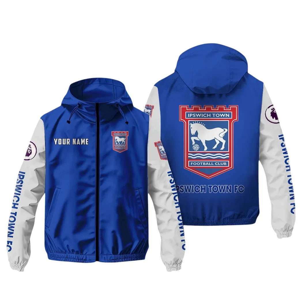 Ipswich Town  EPL Windbreaker Jacket SPO0519010, Gift For Fan Ipswich Town