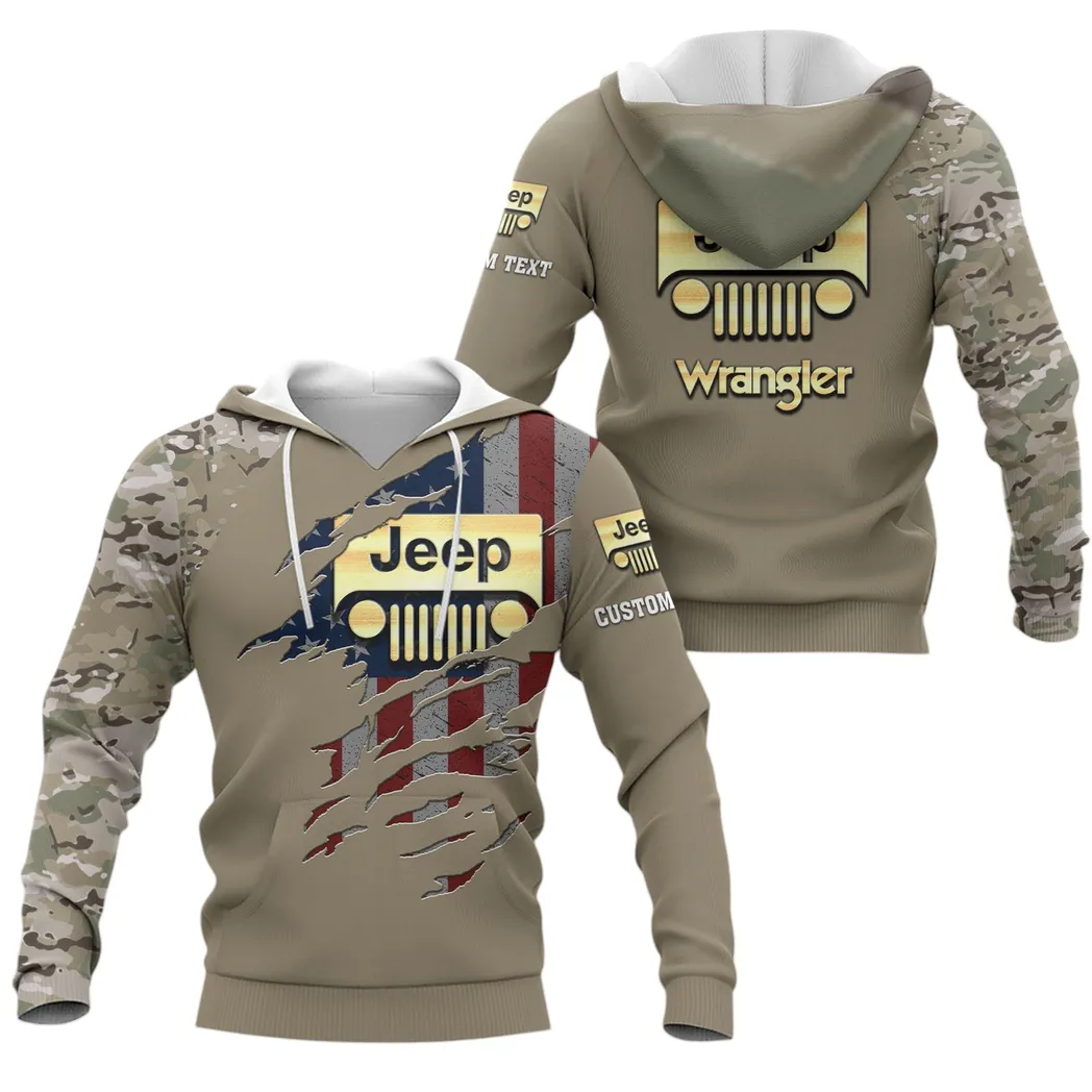 Jeep Wrangler Hoodie, Gift For Jeep Wrangler Lovers, Gift For Him, Husband, Boyfriend CAR46021725051-4