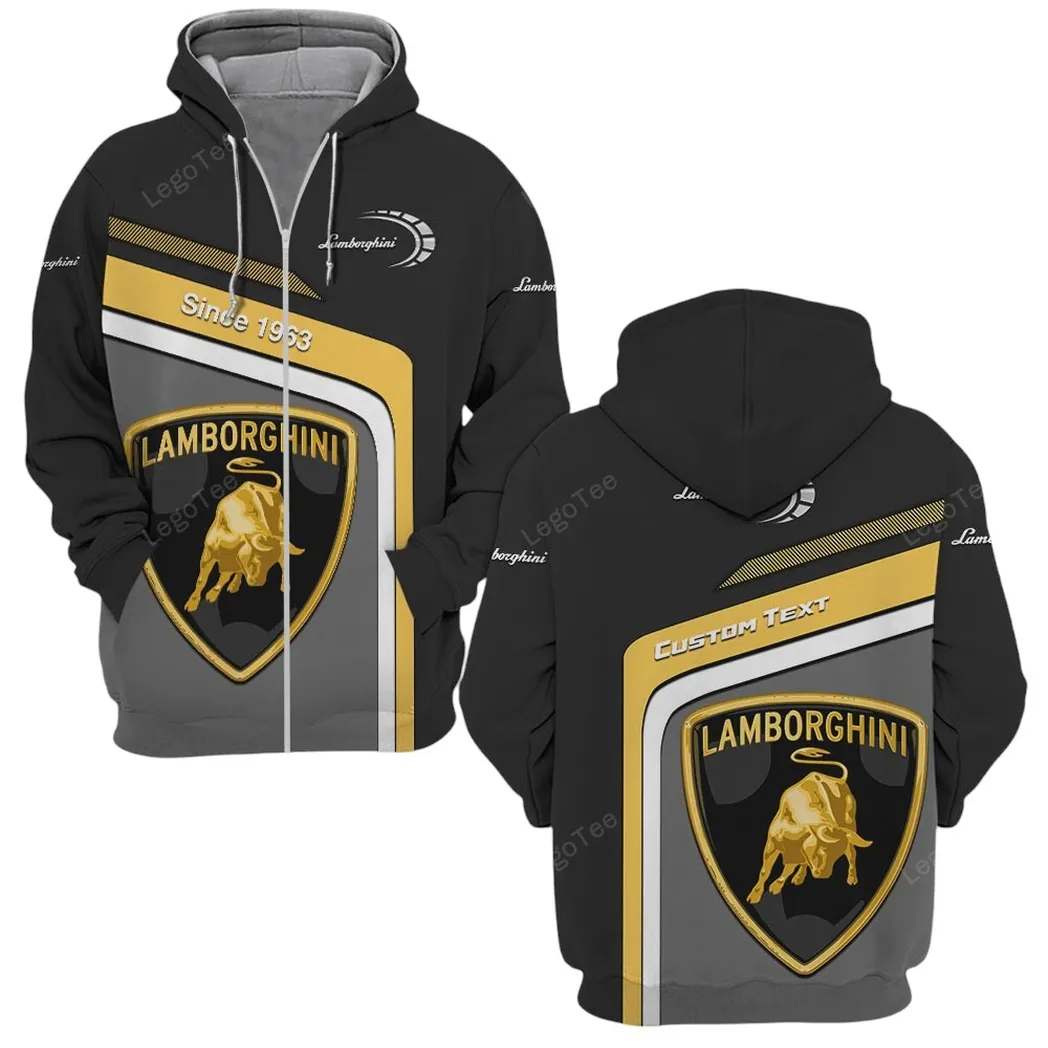 Lamborghini Zipper Hoodie, Gift For Lamborghini Lovers, Gift For Him, Husband, Boyfriend CAR11103032541