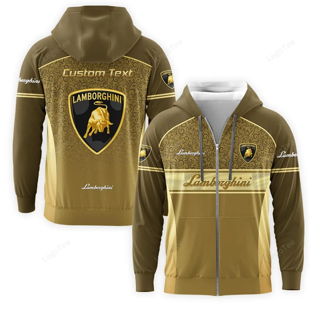 Lamborghini Zipper Hoodie, Gift For Lamborghini Lovers, Gift For Him, Husband, Boyfriend CAR137021325902-6