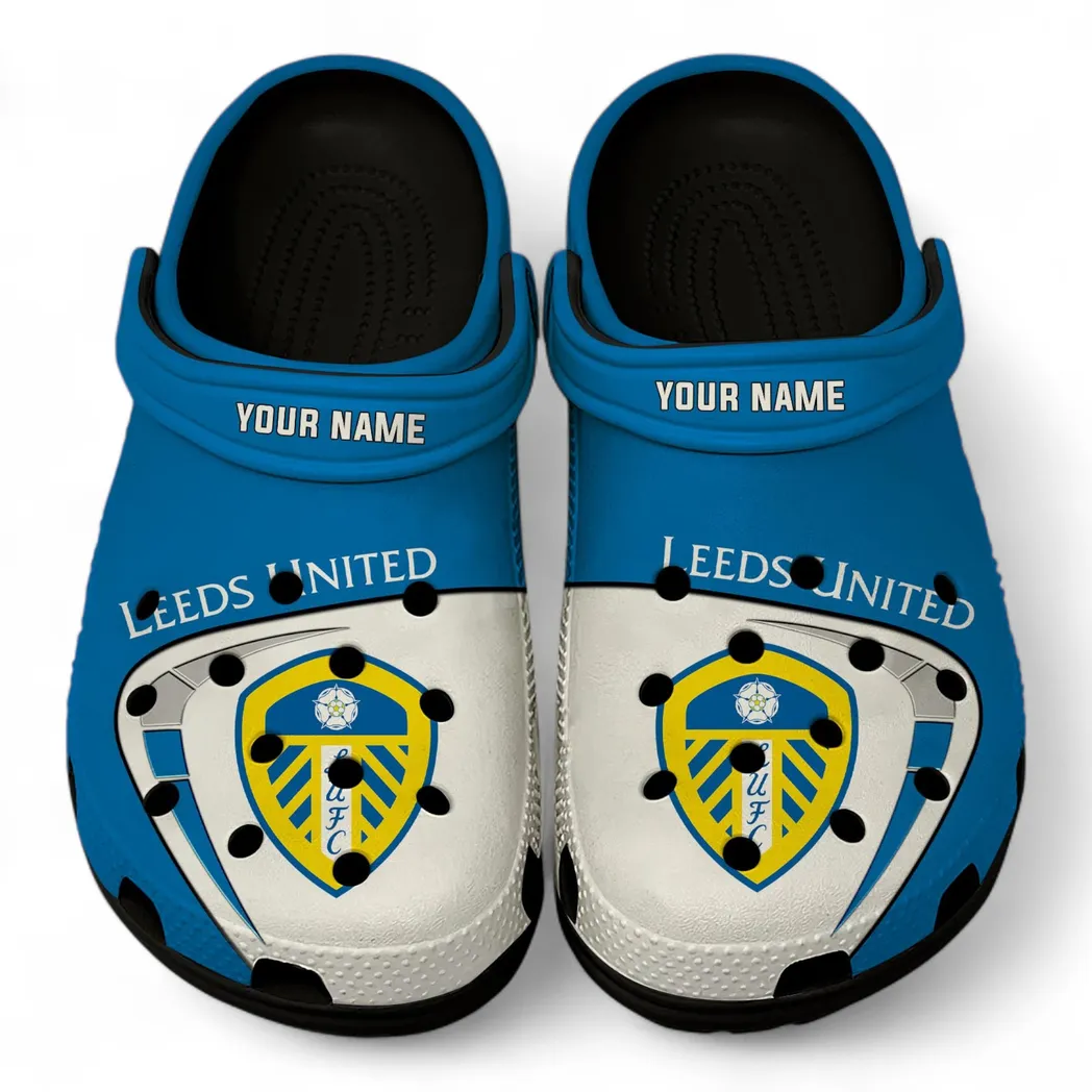 Leeds United Crocs, All Over Print Crocs Leeds United EPL1904232502