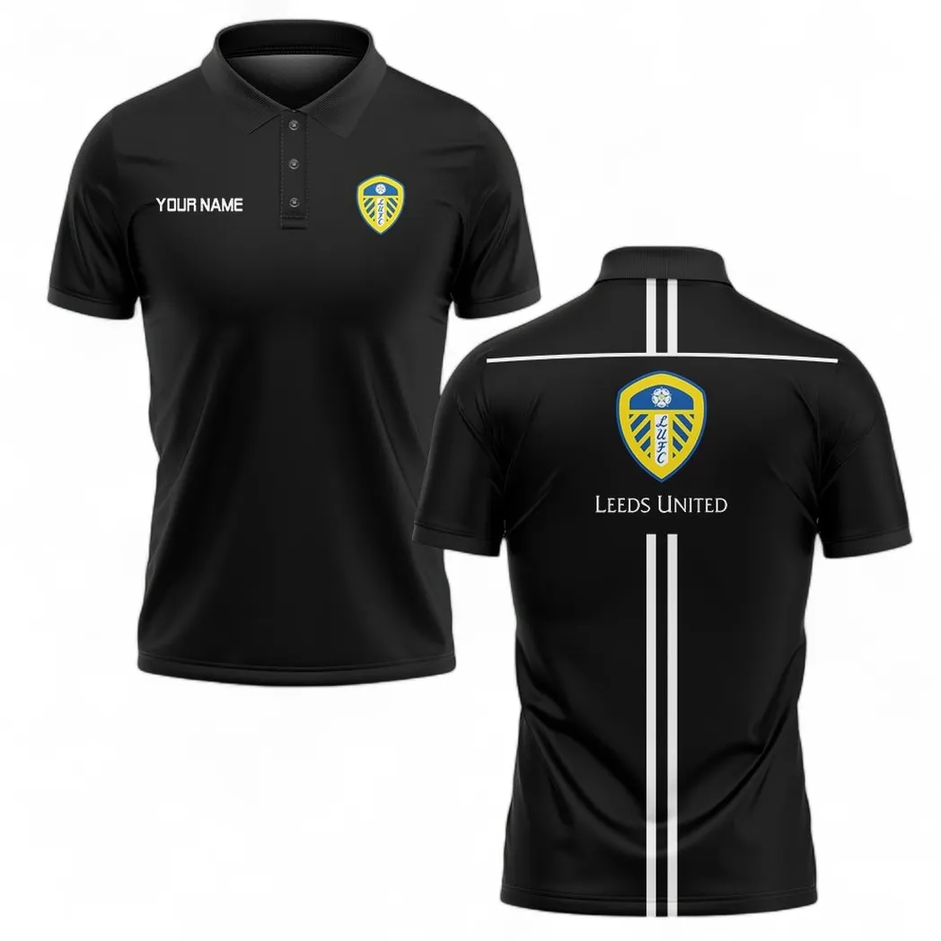 Leeds United Polo Shirt, All Over Print Polo Shirt Leeds United EPL1304222502