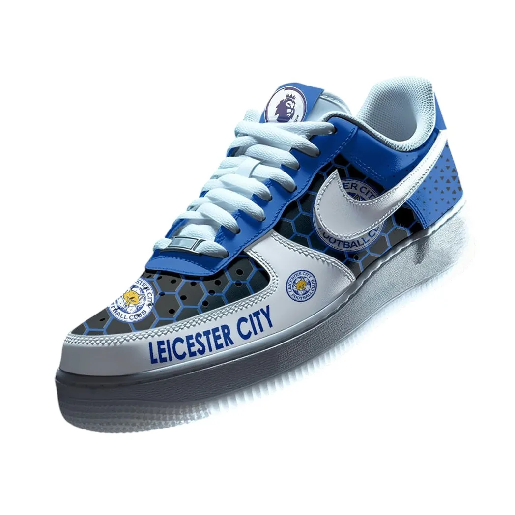 Leicester City EPL Air Low-Top Sneakers SPO2020008, Gift For Fan Leicester City - Blue