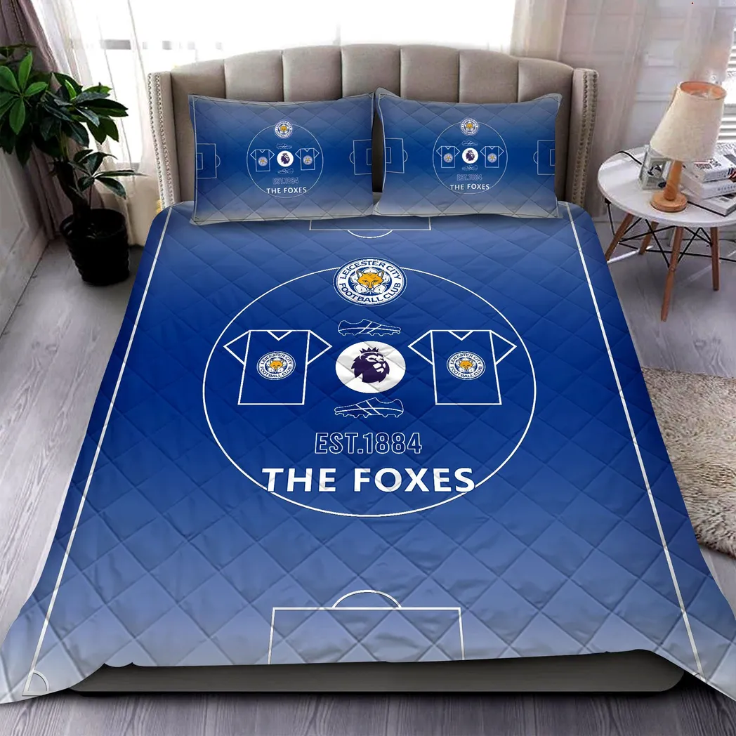 Leicester City EPL Bedding Set SPO1520008, Gift For Fan Leicester City