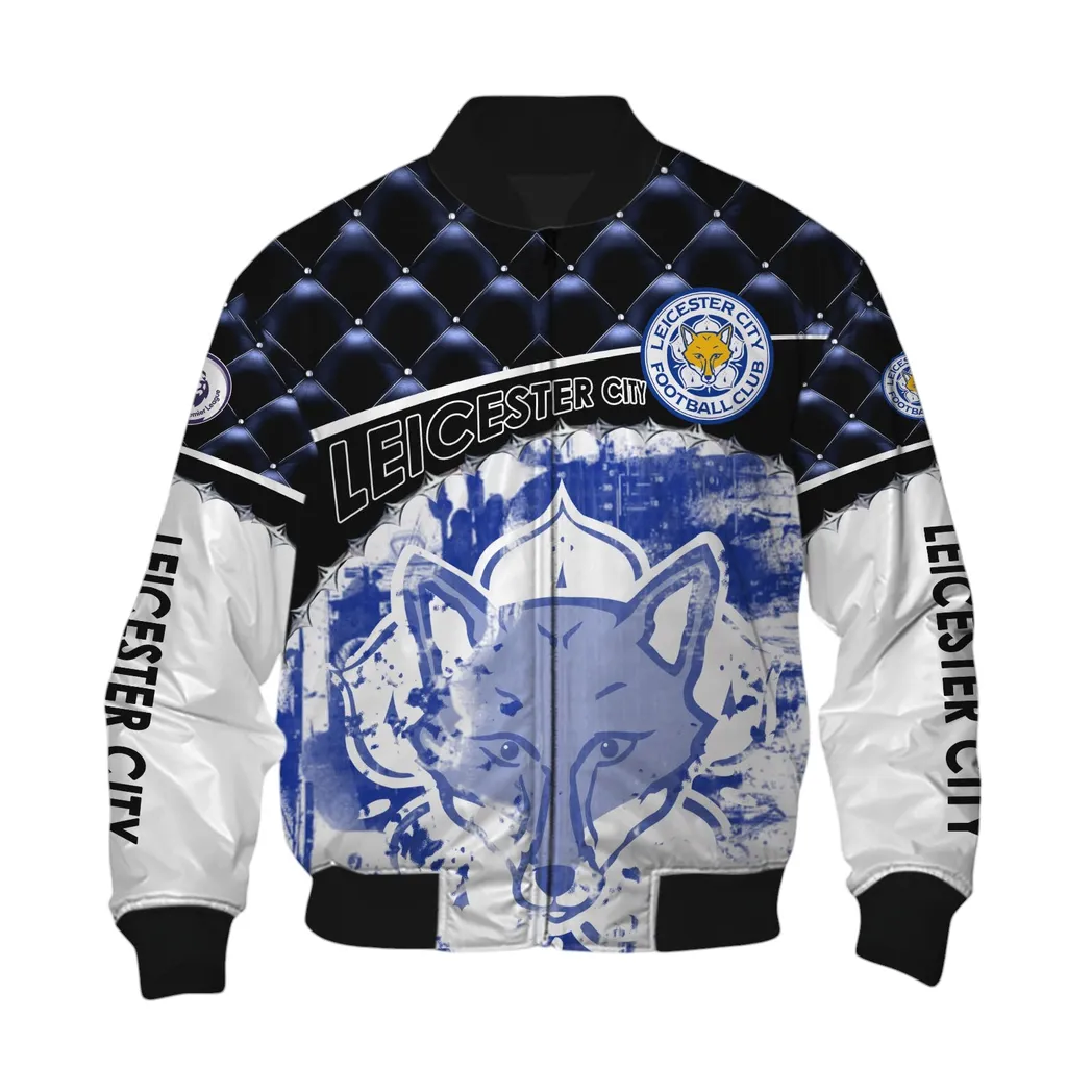 Leicester City EPL Bomber Jacket SPO1319005-6, Gift For Fan Leicester City-Bomber Jacket