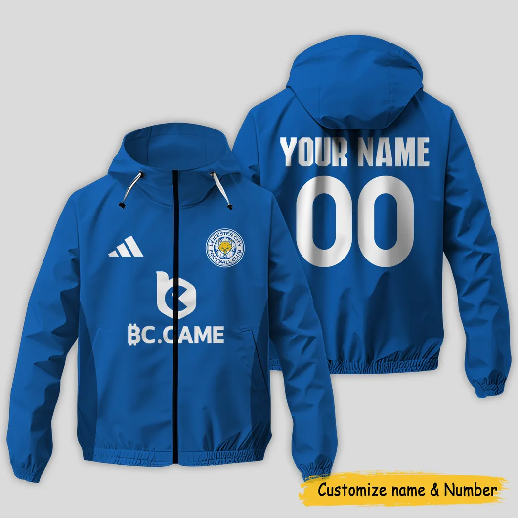 Leicester City  EPL Windbreaker Jacket SPO0503008, Gift For Fan Leicester City