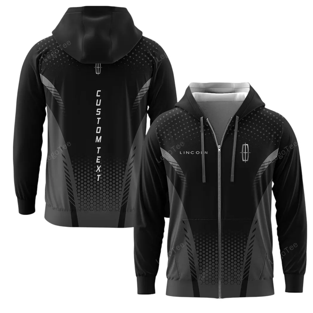Lincoln Zipper Hoodie, Gift For Lincoln Lovers, Gift For Him, Husband, Boyfriend CAR10803122544