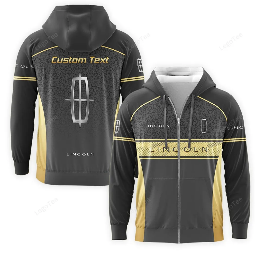 Lincoln Zipper Hoodie, Gift For Lincoln Lovers, Gift For Him, Husband, Boyfriend CAR137021325904-6