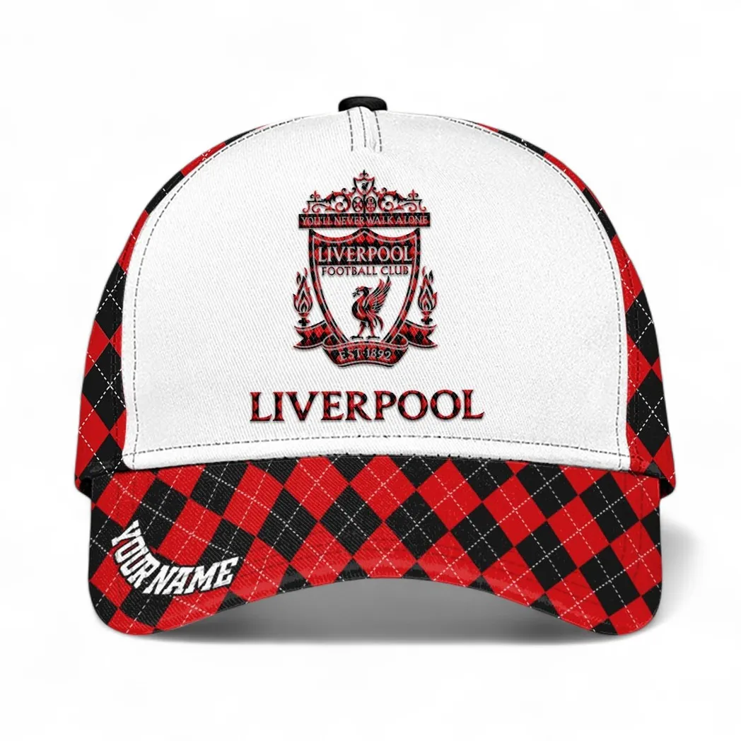 Liverpool Baseball Cap, All Over Print Cap Liverpool EPL1504222501