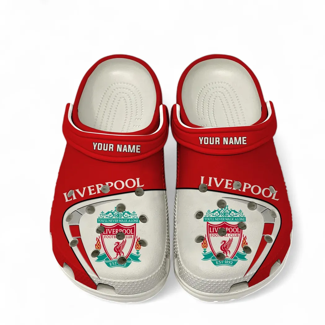Liverpool Crocs, All Over Print Crocs Liverpool EPL1904232501