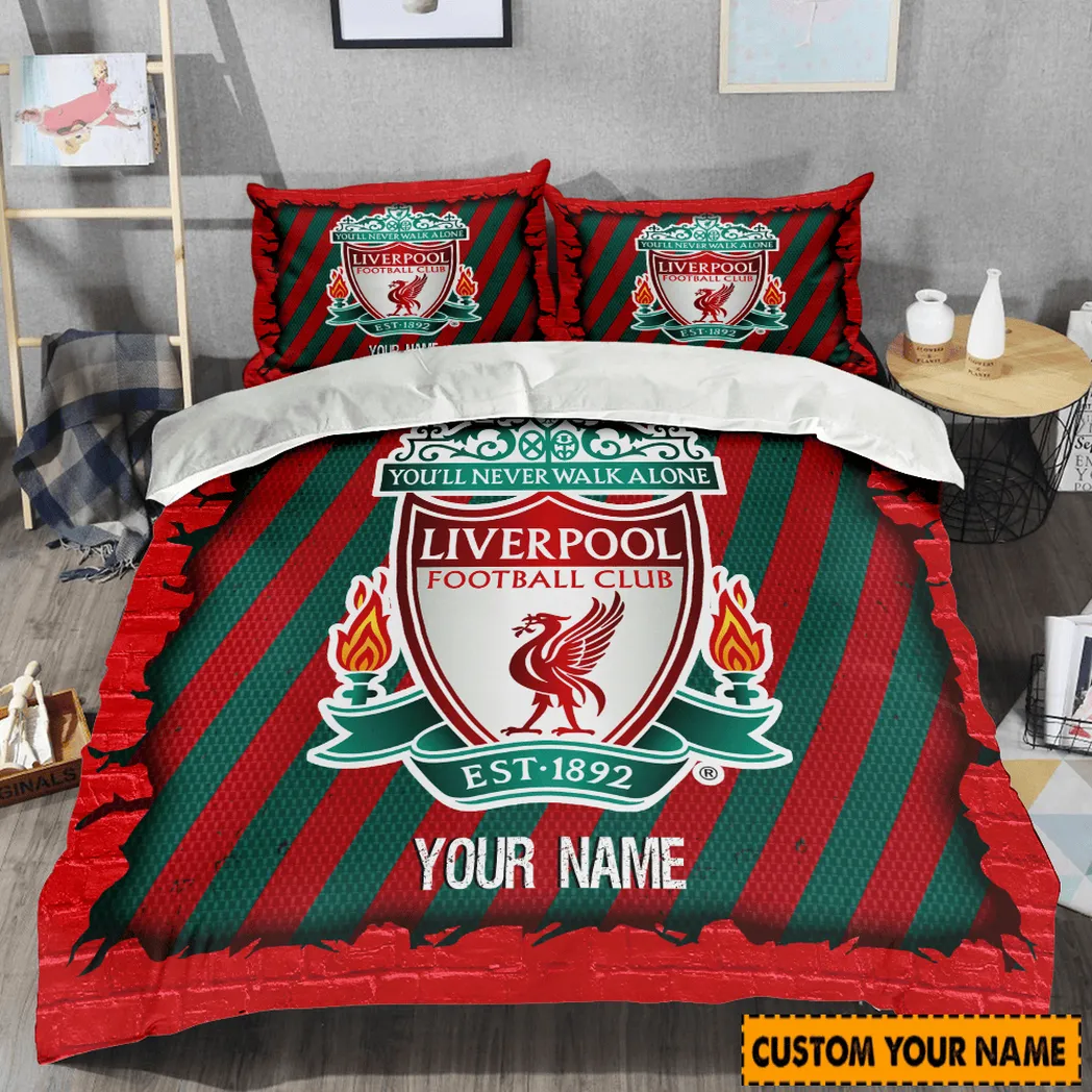 Liverpool EPL Bedding Set SPO0112026, Gift For Fan Liverpool