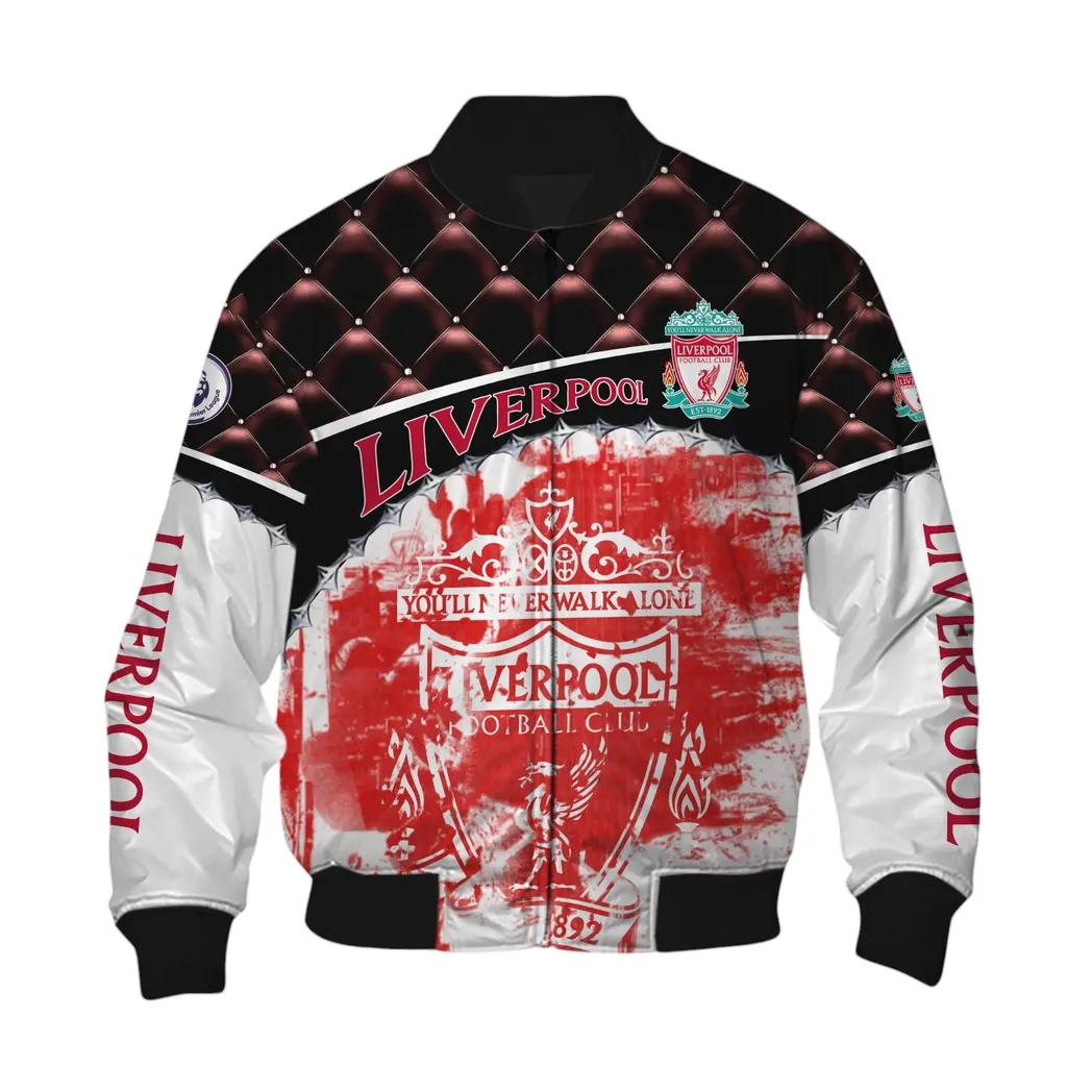 Liverpool EPL Bomber Jacket SPO1319006-6, Gift For Fan Liverpool-Bomber Jacket