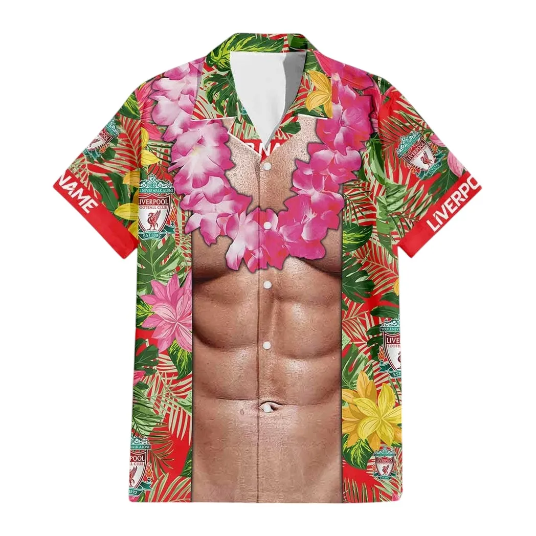 Liverpool EPL Hawaiian Shirt SPO0318001, Gift For Fan Liverpool
