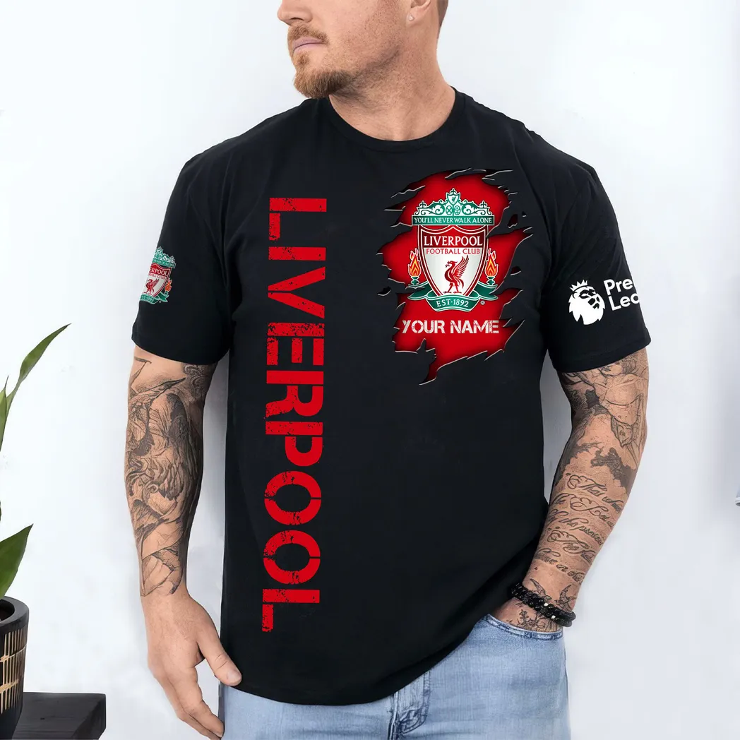 Liverpool EPL T-Shirt SPO0118049, Gift For Fan Liverpool