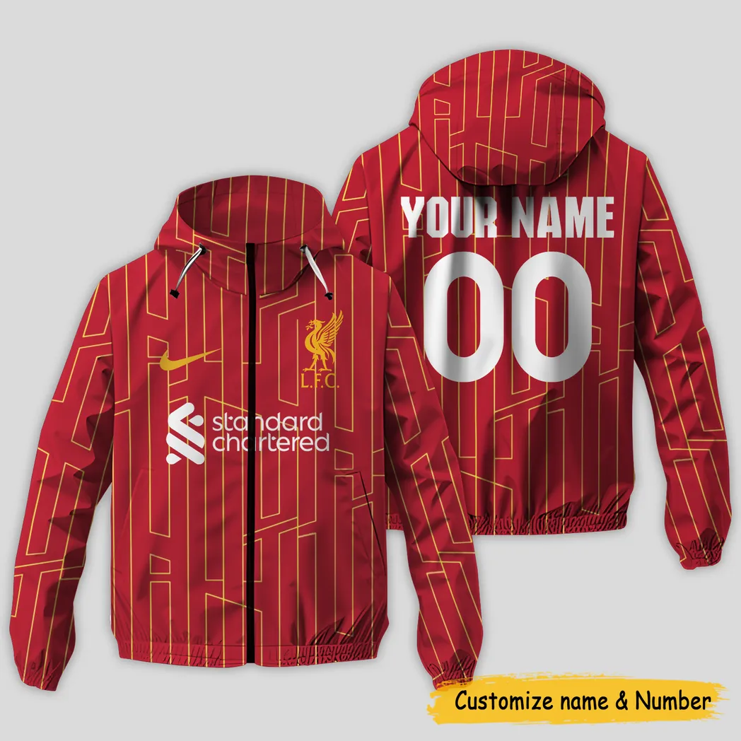 Liverpool EPL Windbreaker Jacket SPO1119009, Gift For Fan Liverpool