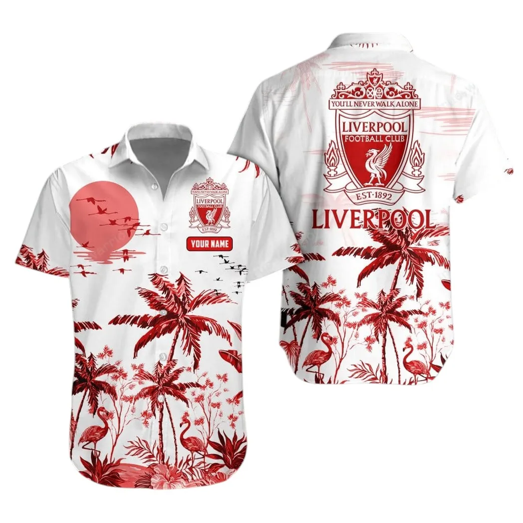 Liverpool Hawaiian Shirt For Men, All Over Print Hawaiian Shirt Liverpool EPL0204212512