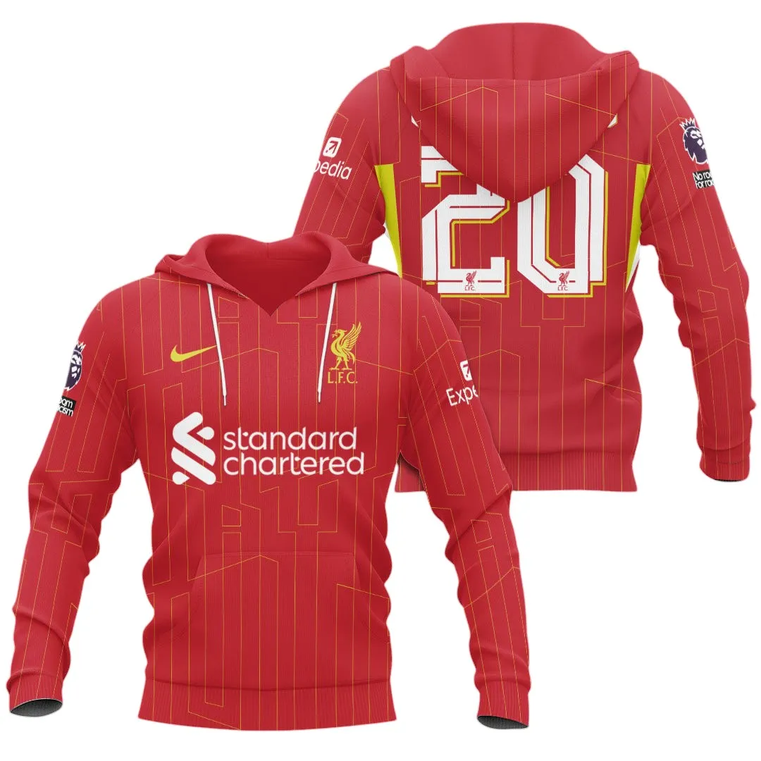 Liverpool Hoodie Premier League Champions 2025 Unisex Hoodie EPL38050525137