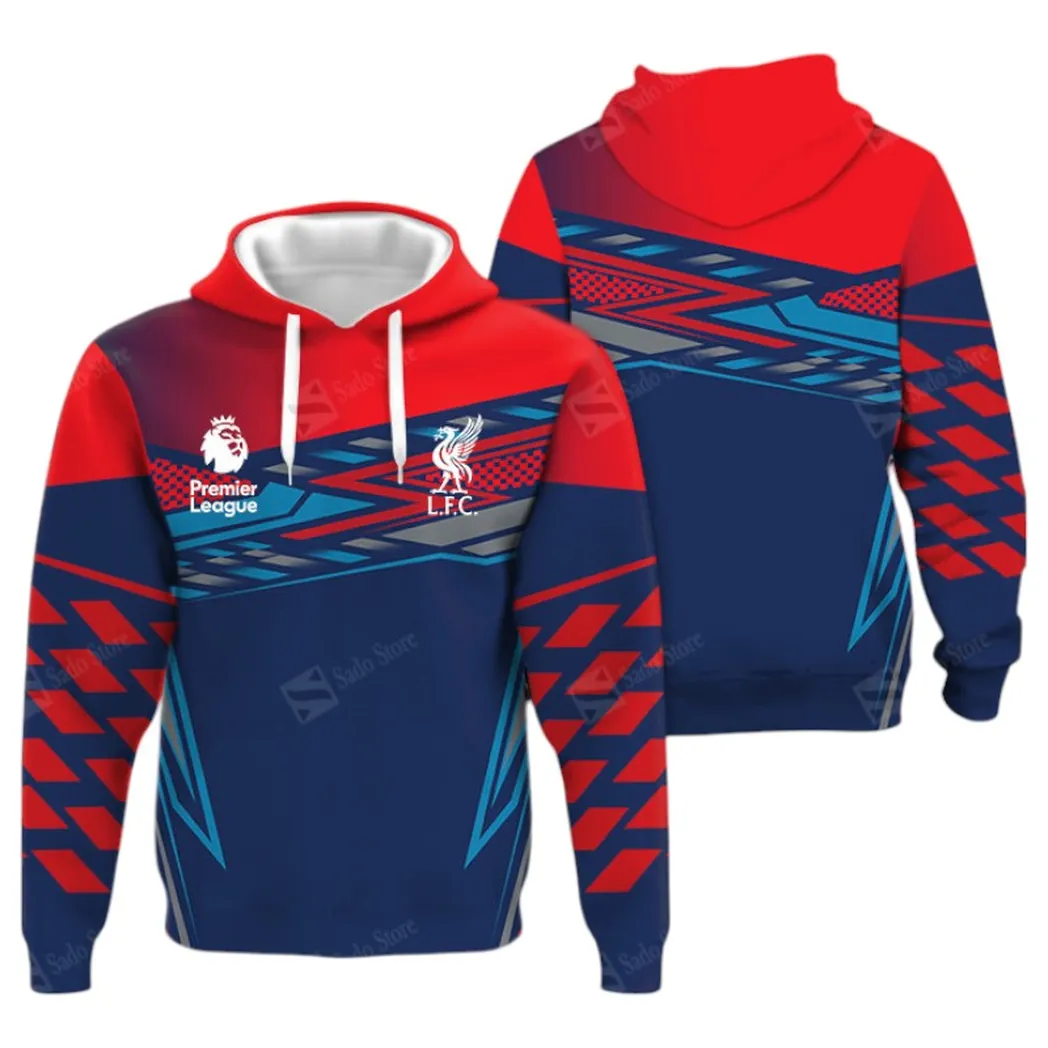Liverpool Hoodie Premier League Champions 2025 Unisex Hoodie EPL40050825675