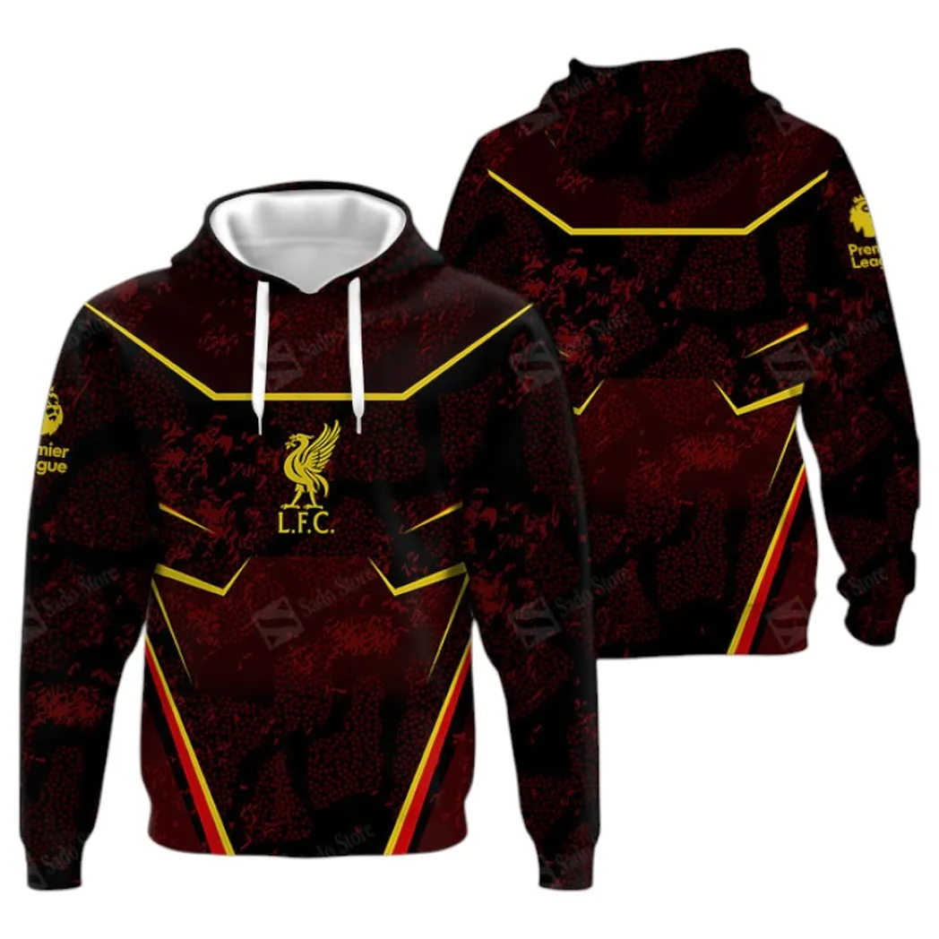 Liverpool Hoodie Premier League Champions 2025 Unisex Hoodie EPL40050825677
