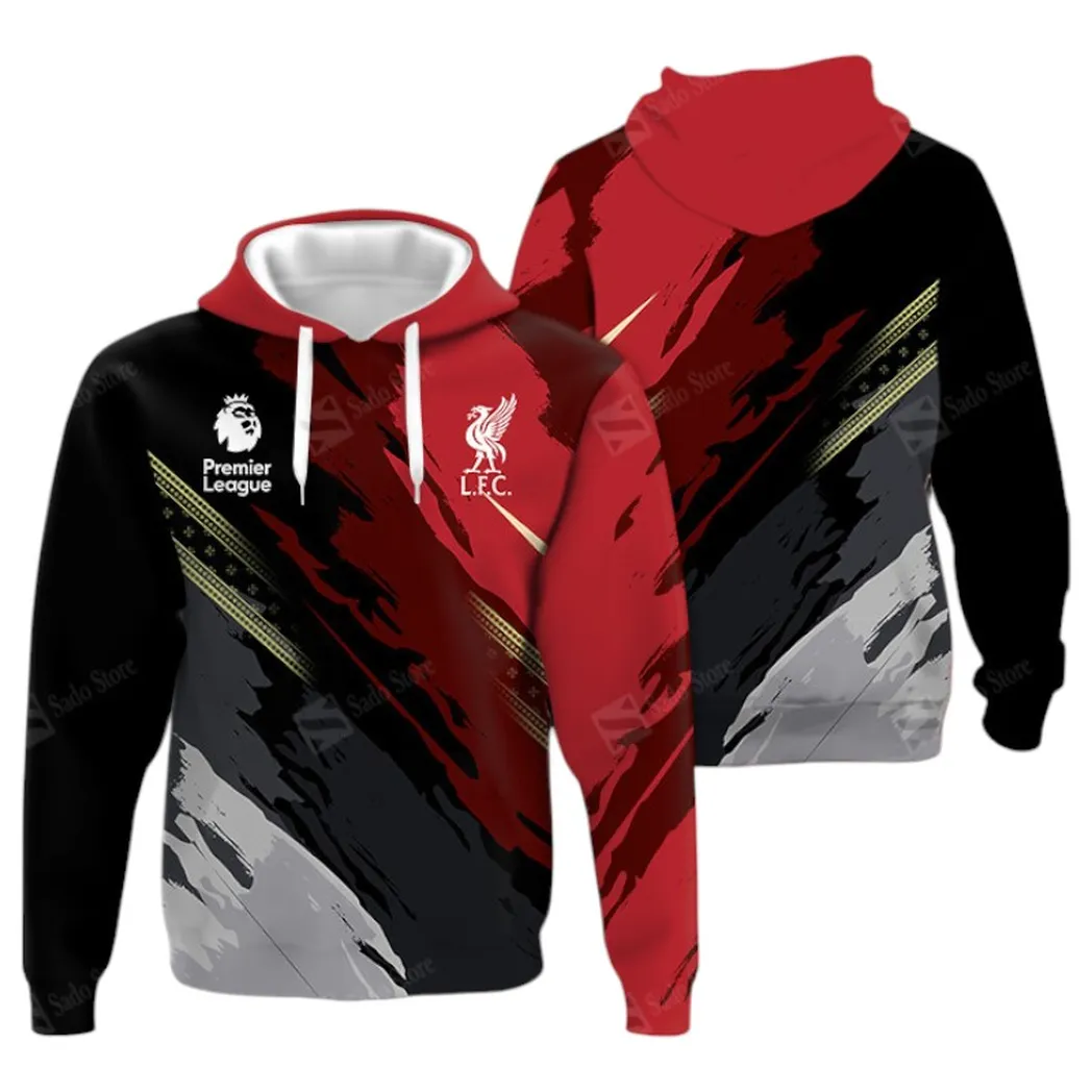 Liverpool Hoodie Premier League Champions 2025 Unisex Hoodie EPL40050825684