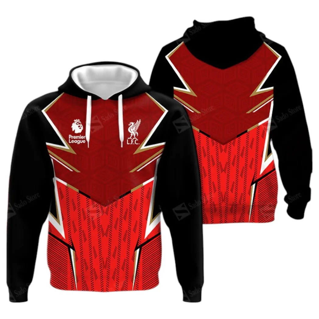 Liverpool Hoodie Premier League Champions 2025 Unisex Hoodie EPL40050825685