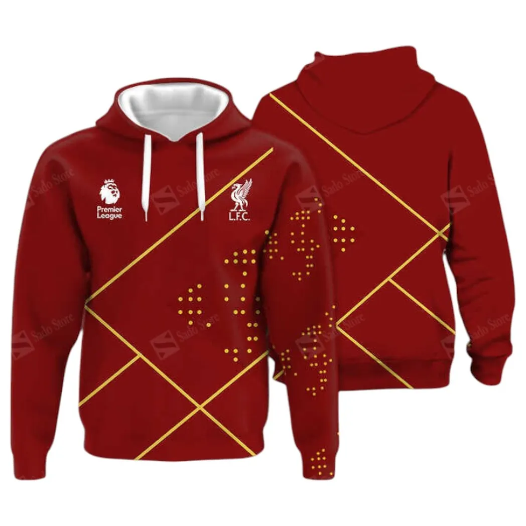 Liverpool Hoodie Premier League Champions 2025 Unisex Hoodie EPL40050825694
