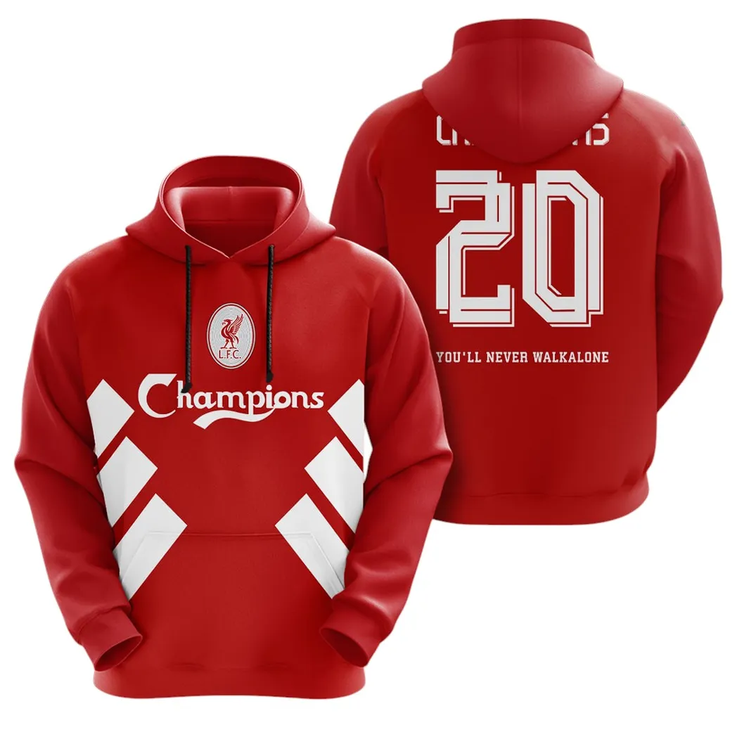 Liverpool Hoodie Premier League Champions 2025 Unisex Hoodie EPL4105062048